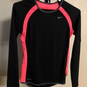 Nike dri fit long sleeve top
